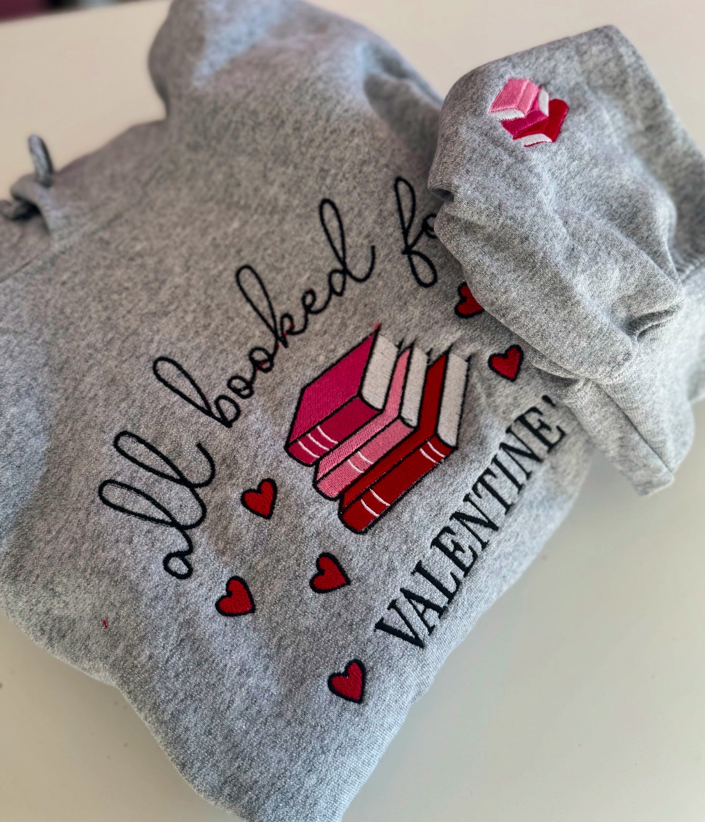 All Booked for Valentines Hoodie